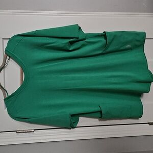 Free People Movement hot shot Tshirt Romper. Sz Small.Mint Condition Green NWOTS
